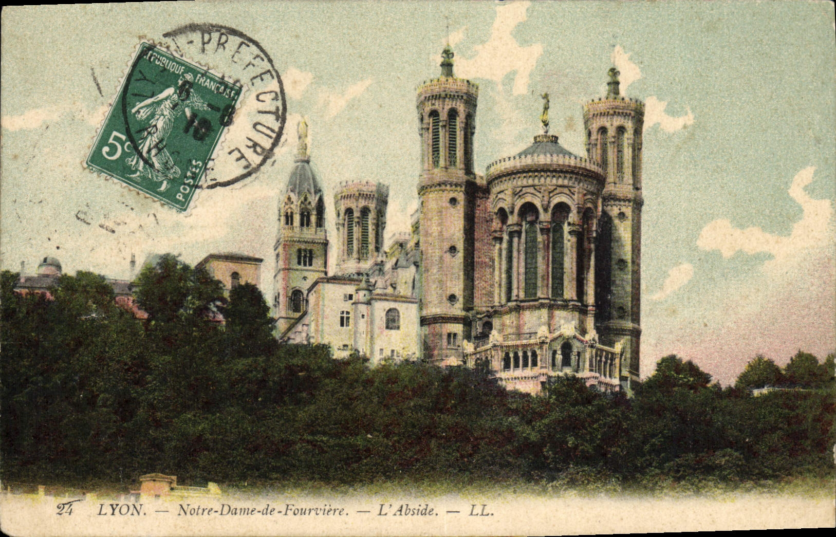 CPA Lyon Notre Dame de Fourviere l'abside