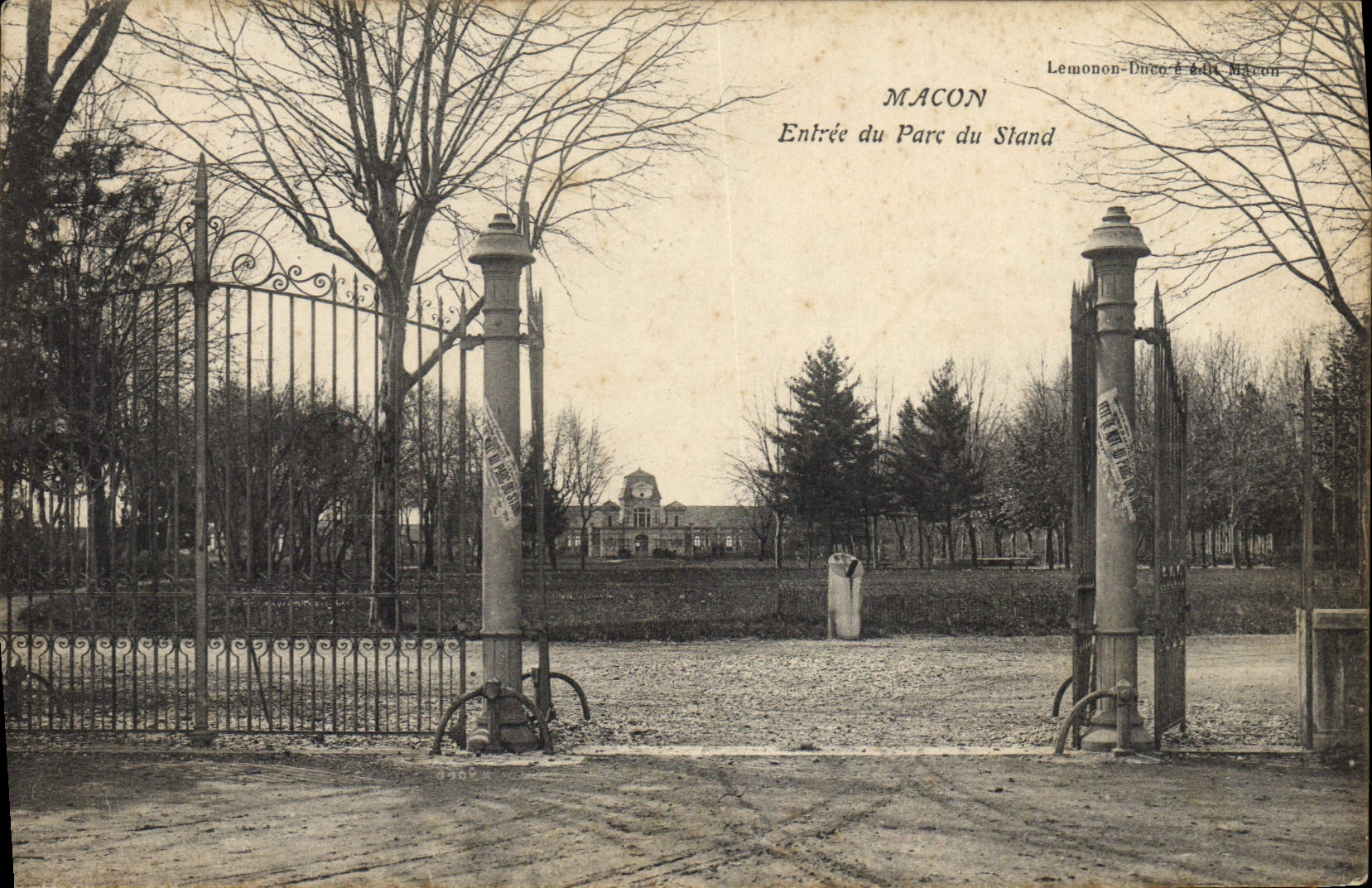 VINTAGE POSTCARD Mason Entered of the Park of the Stand