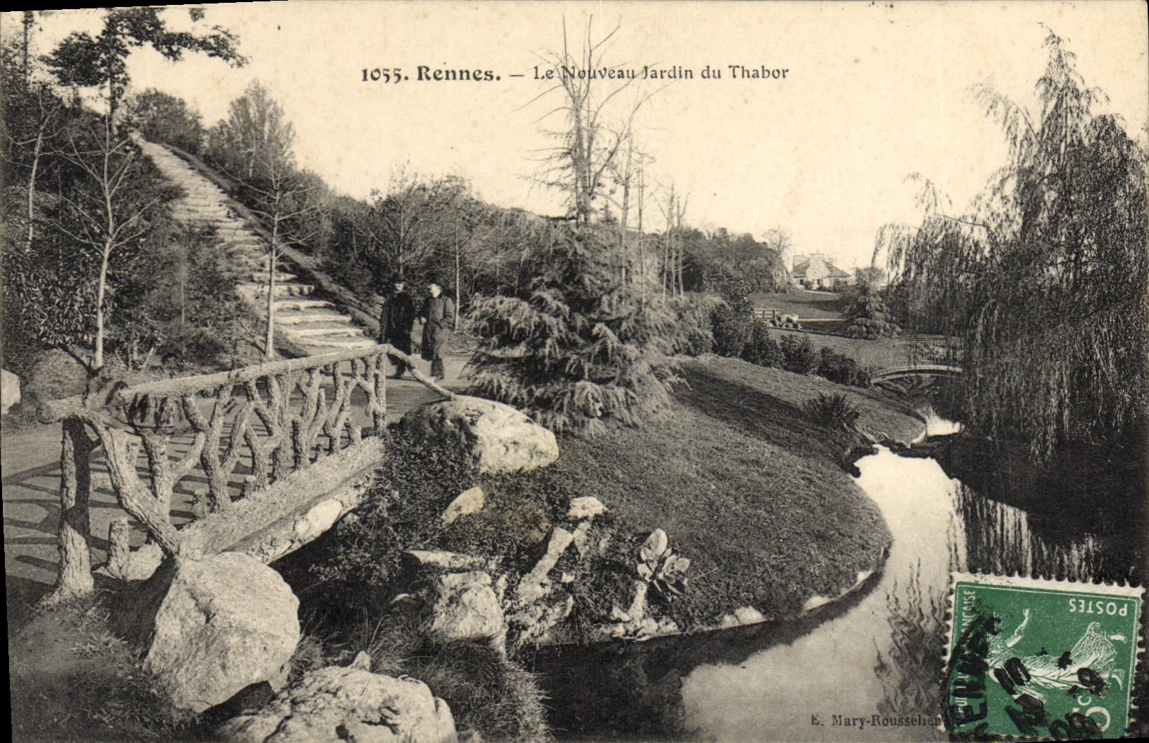 CPA Rennes Le Nouveau jardin du Thabor