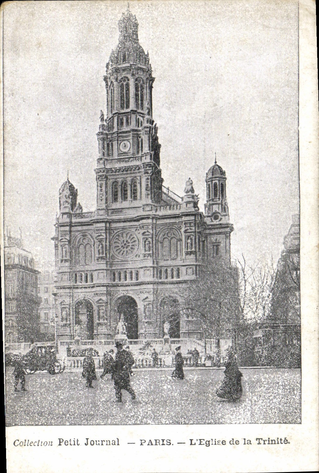 CPA Paris L'Eglise de la Trinite