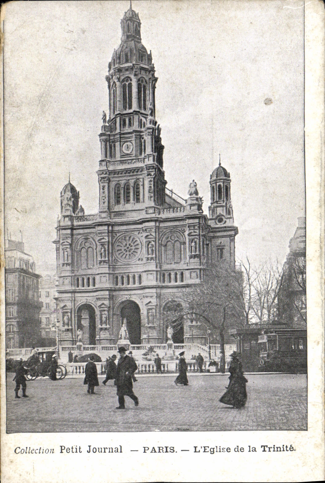 CPA Paris Eglise de la Trinite