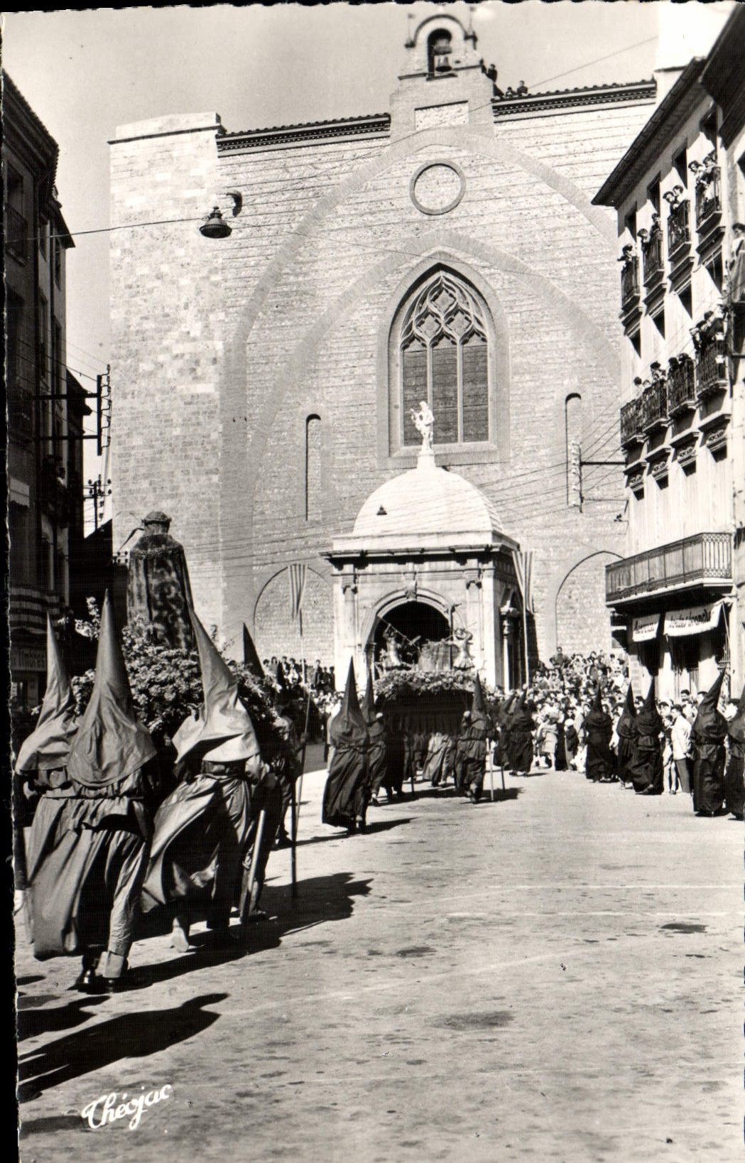 MODERN CARD Perpignan Holy Week in Roussillon the procession of Sanch the procession of Mysteris