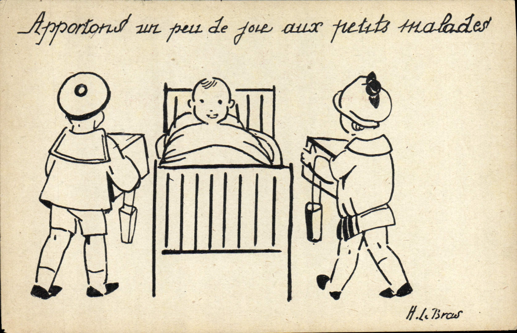 CPA Croix Rouge Enfant 