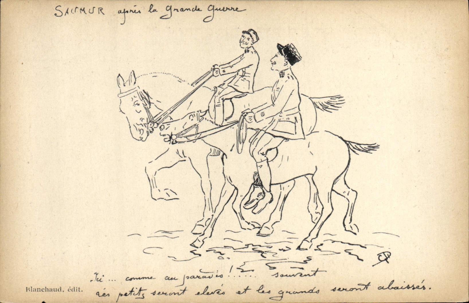 CPA Cheval Equitation Hippisme 