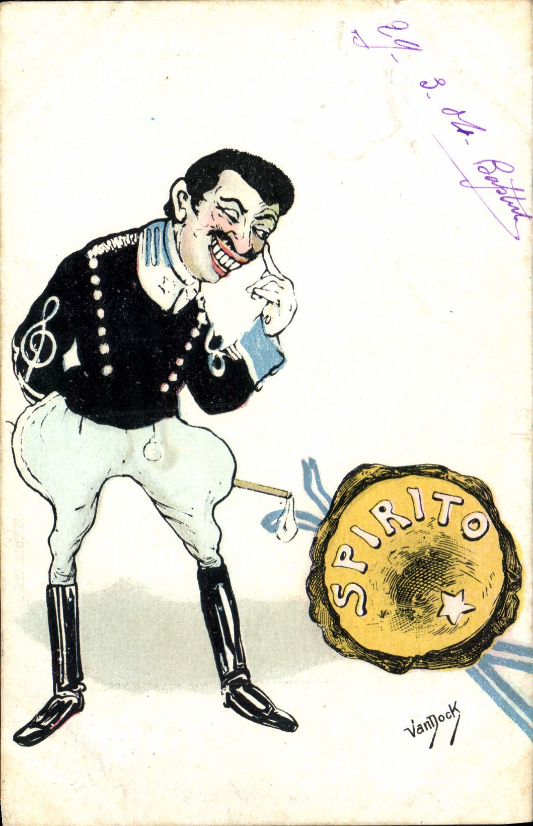 CPA Fantaisie Illustrateur Soldat Militaria 