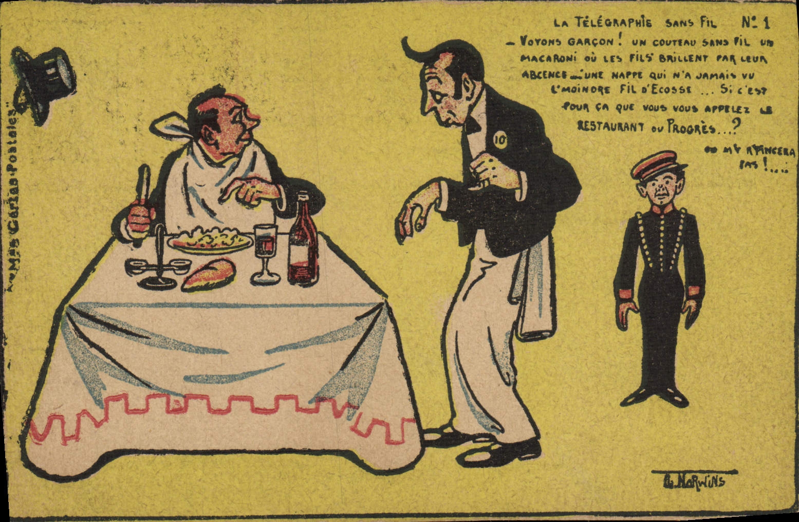 CPA Fantaisie Illustrateur Norwins 