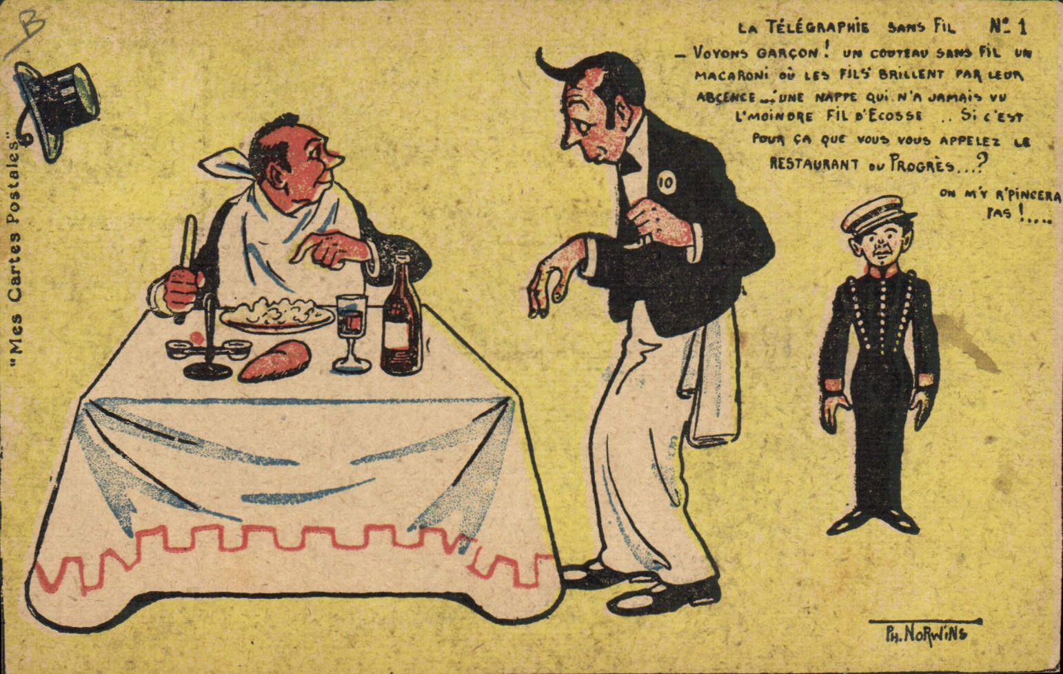 CPA Fantaisie Illustrateur Norwins 