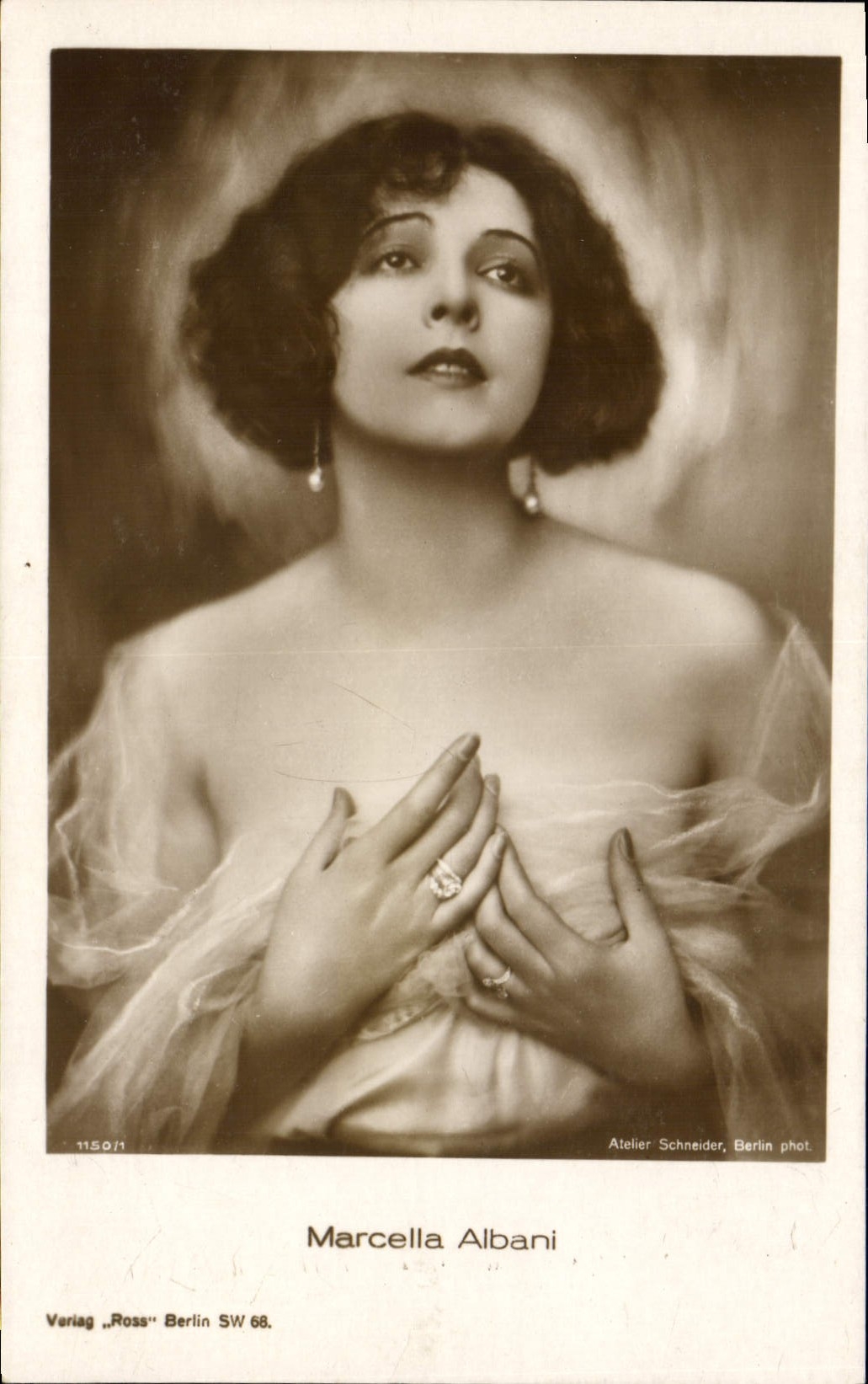 MODERN CARD Cinema Marcella Albani