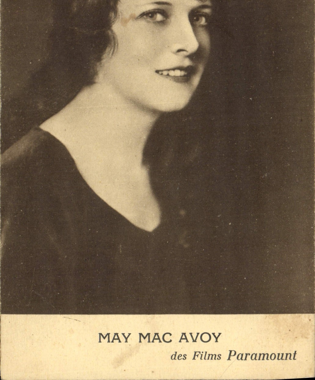 MODERN CARD Cinema May Mac Avoy