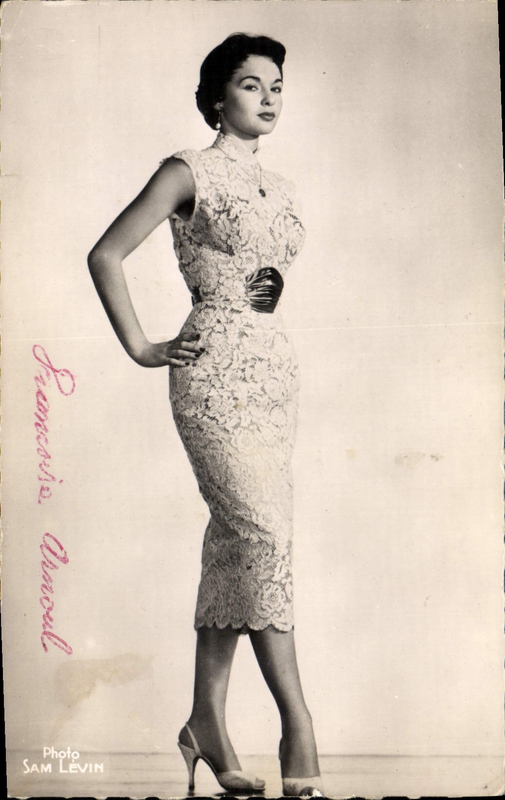 CPM Cinema Francoise Arnoul 