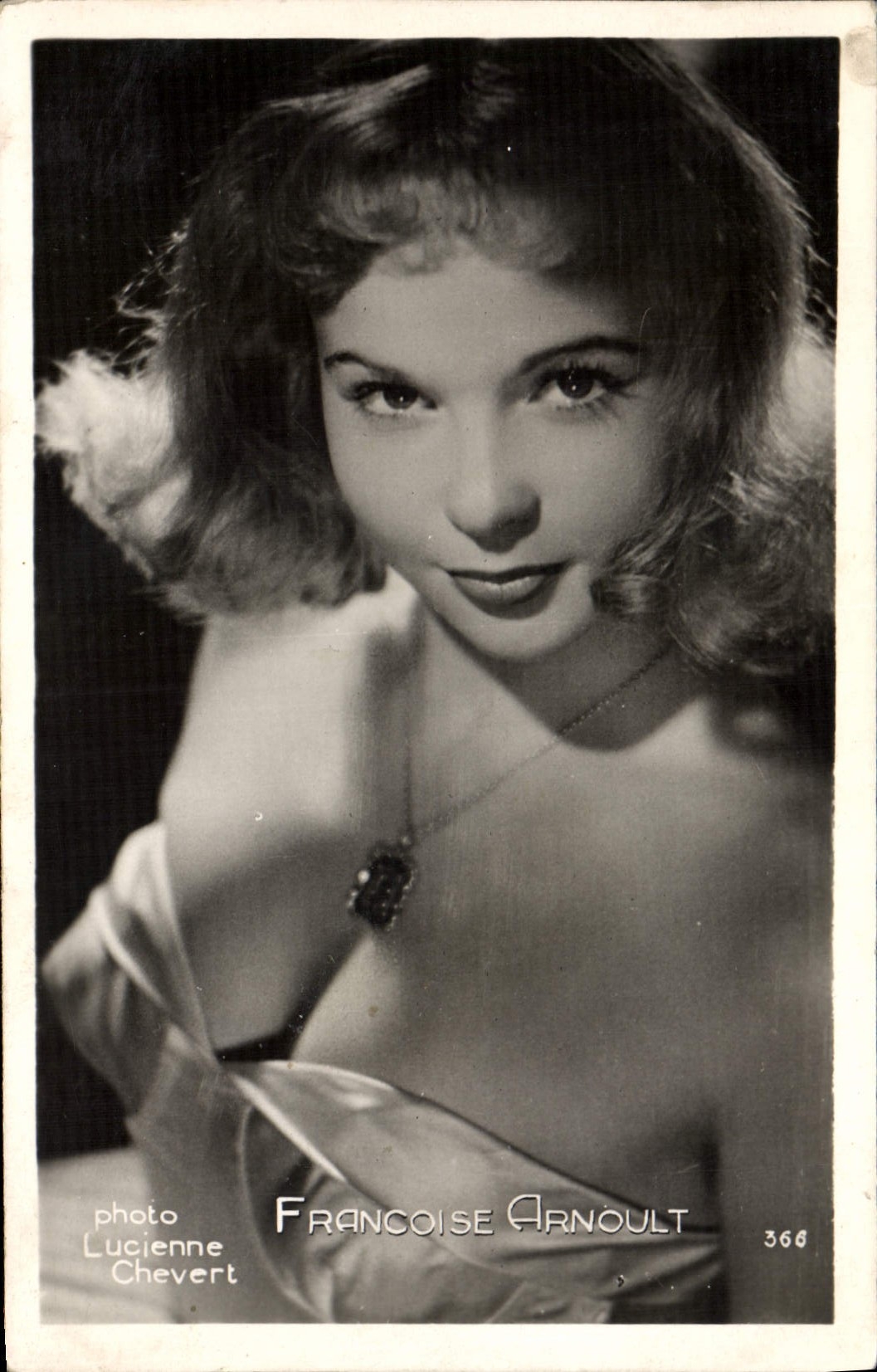 CPM Cinema Francoise Arnoult 