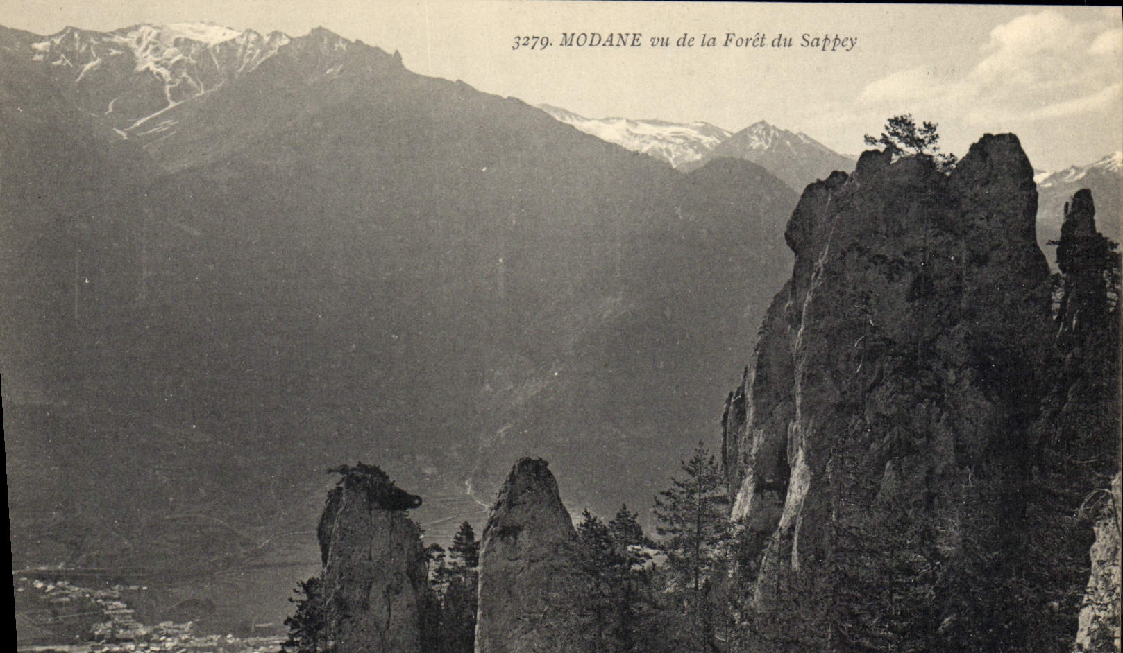 CPA Modane Vu De La Foret Du Sappey