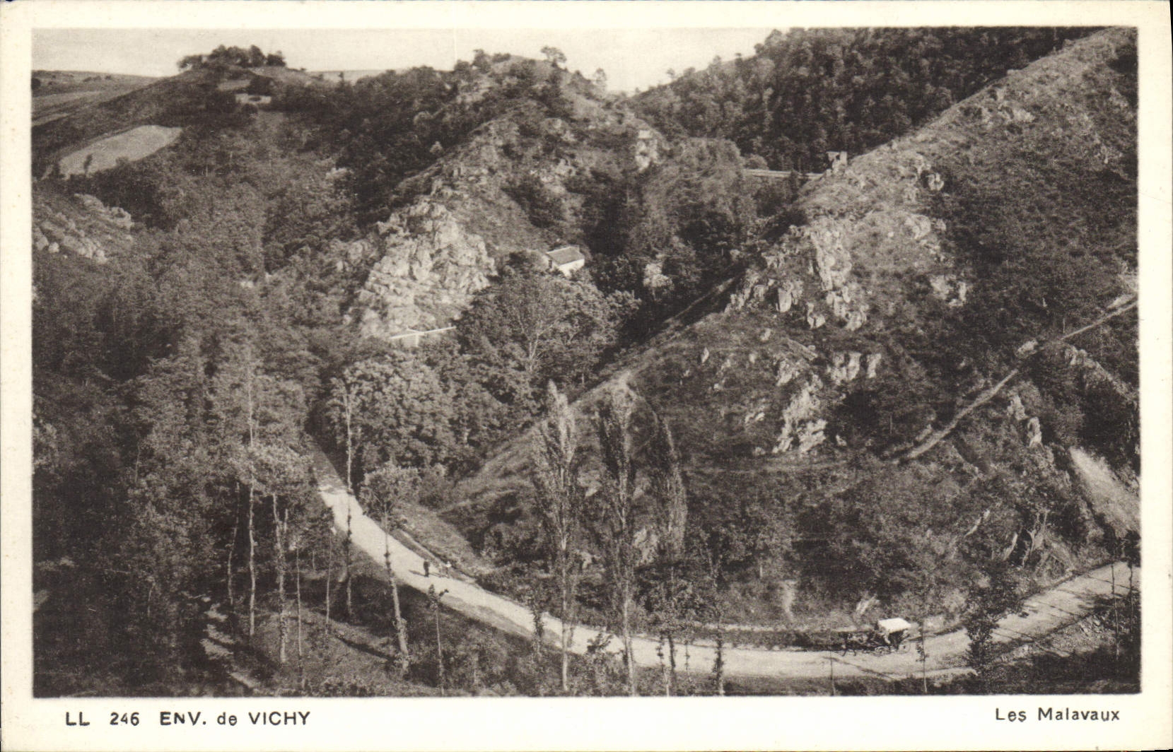CPA Environs de Vichy Les Malavaux