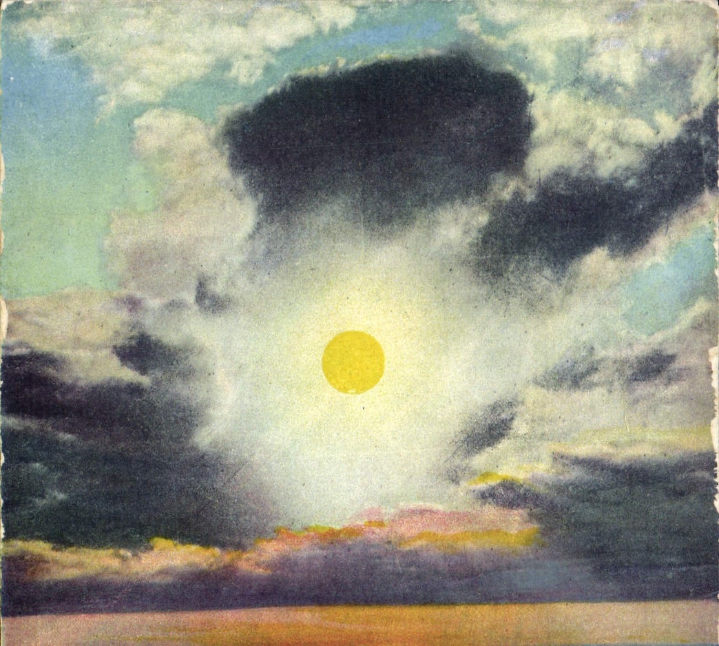 CPA Coucher de soleil