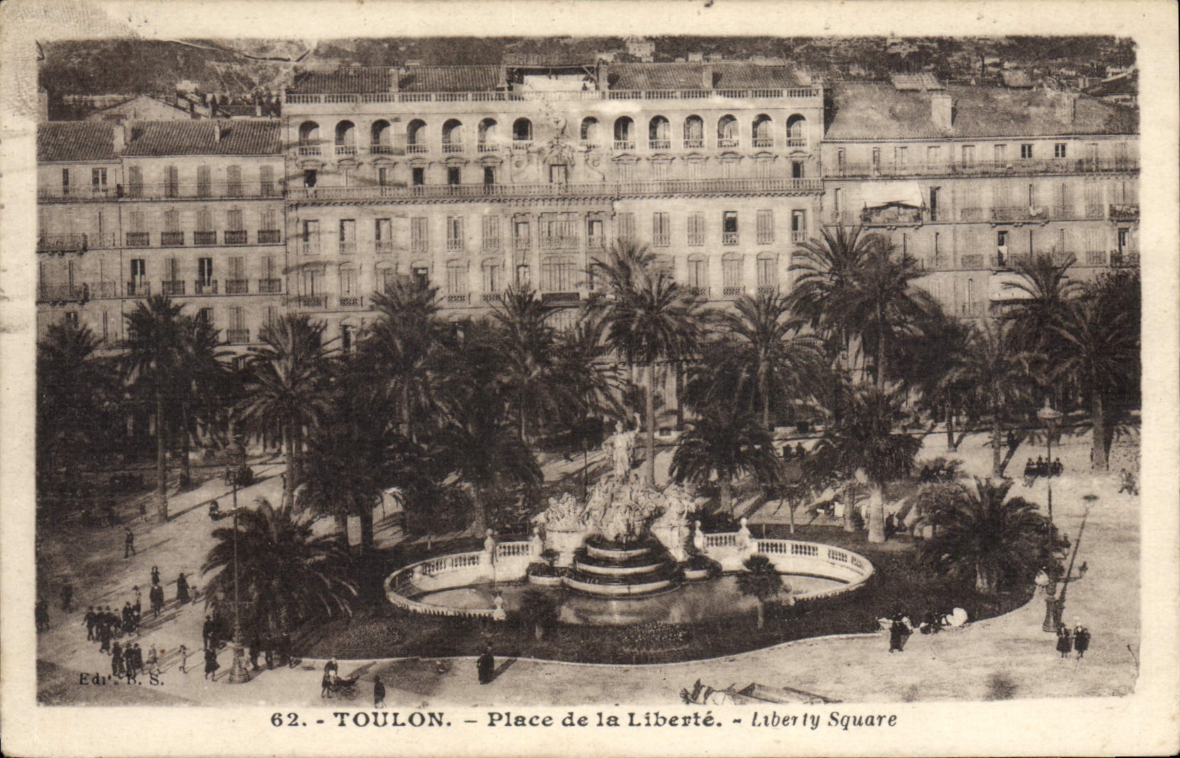 CPA Toulon Place De La Liberte 