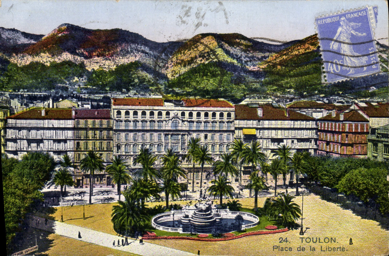 CPA Toulon Place De la Liberte