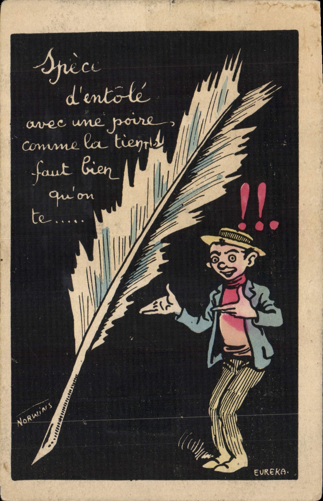 CPA Fantaisie Illustrateur Norwins 