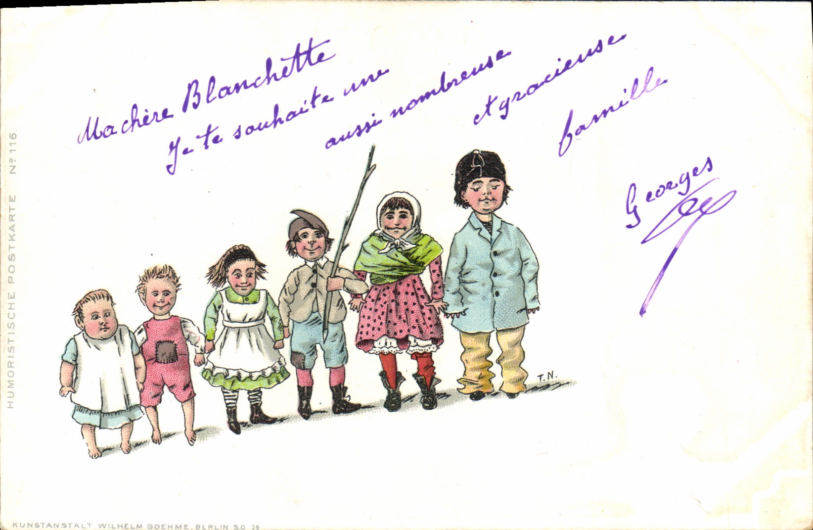 CPA Fantaisie Illustrateur Enfants 