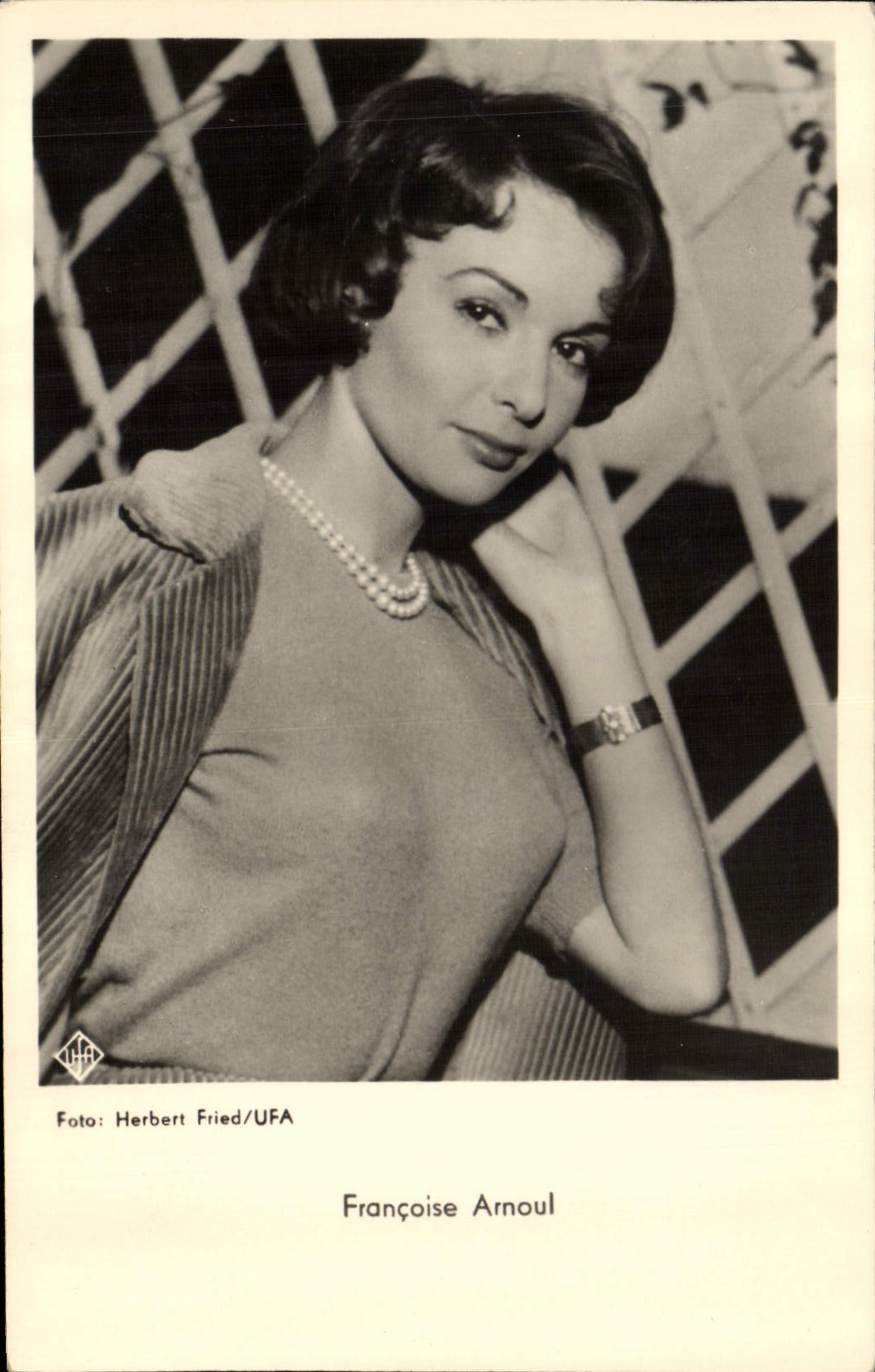 CPM Cinema Francoise Arnoul