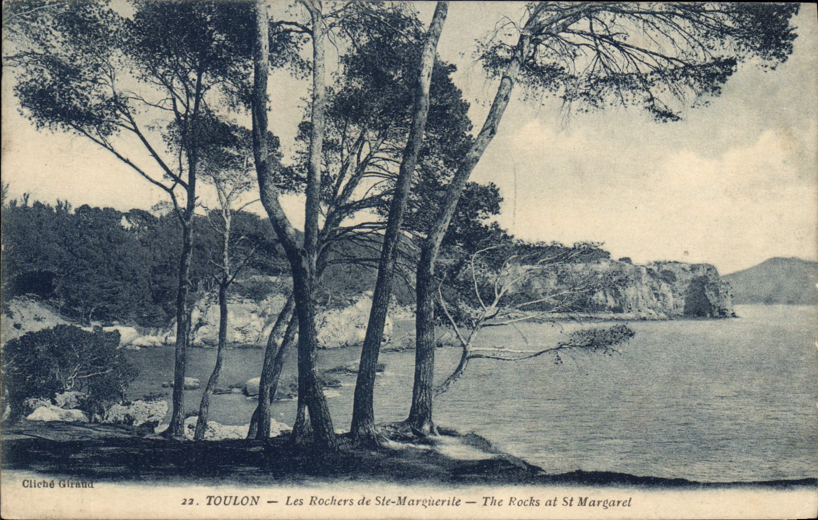 CPA Toulon Les Rochers De Ste Marguerite 