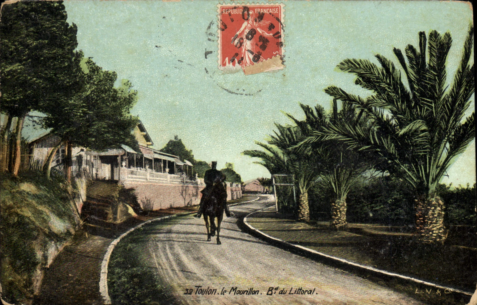 CPA Toulon Le Mourilon Bd Du Littoral