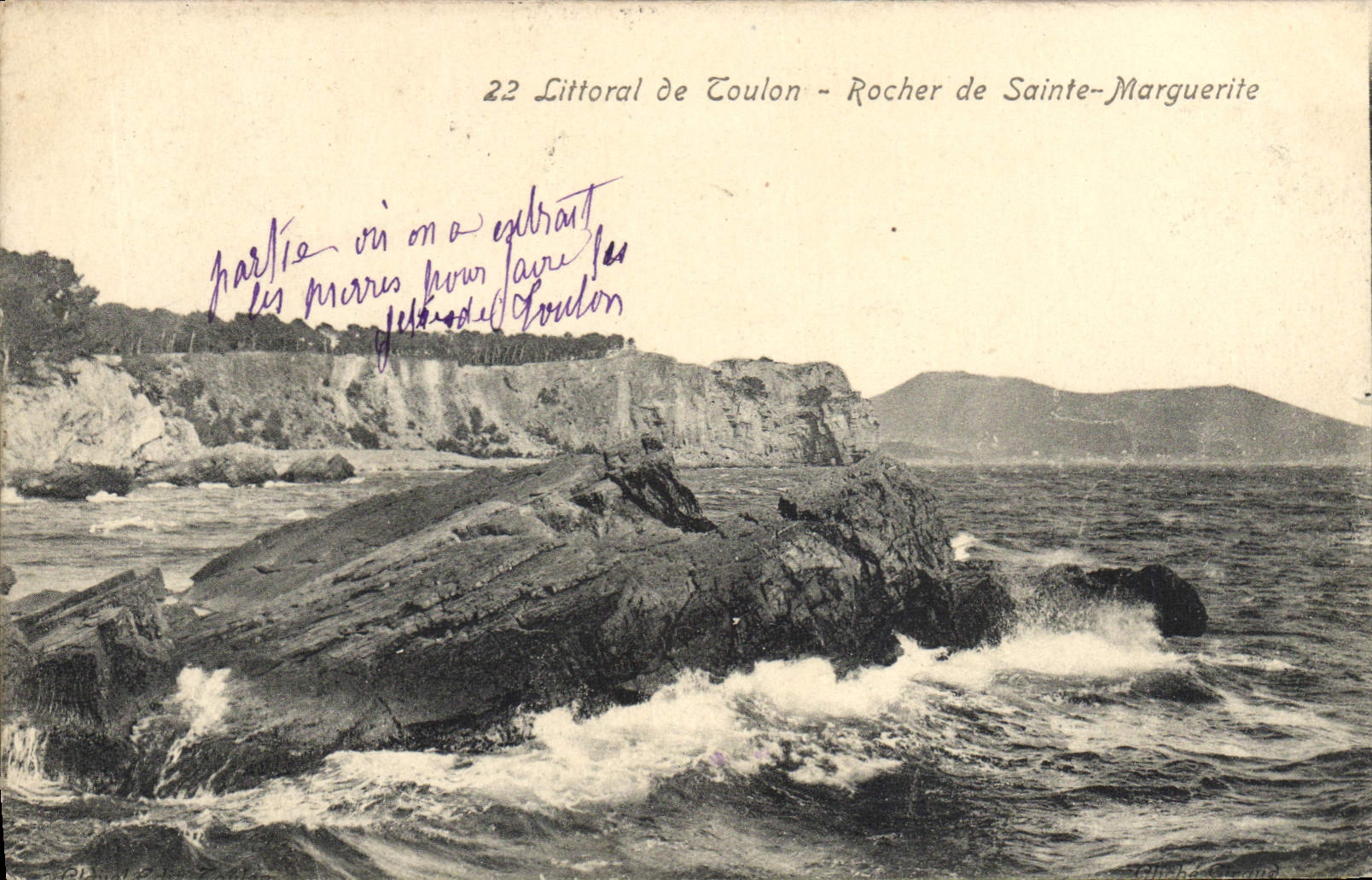 CPA Littoral De Toulon Rocher De Sainte Marguerite