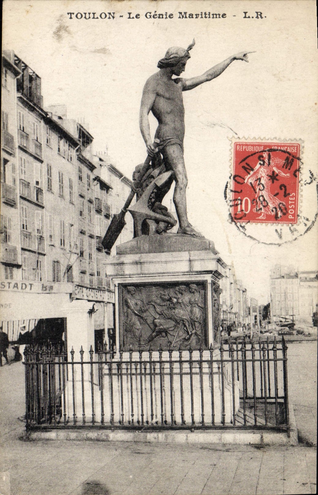 CPA Toulon Le Genie Maritime