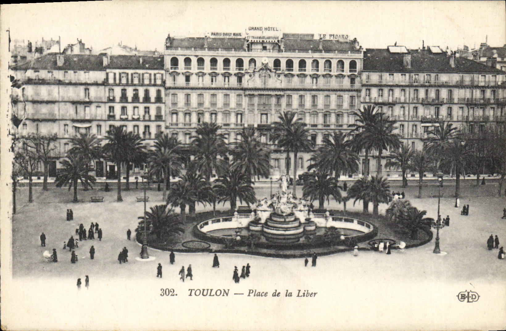 CPA Touloun Place De La Liberte