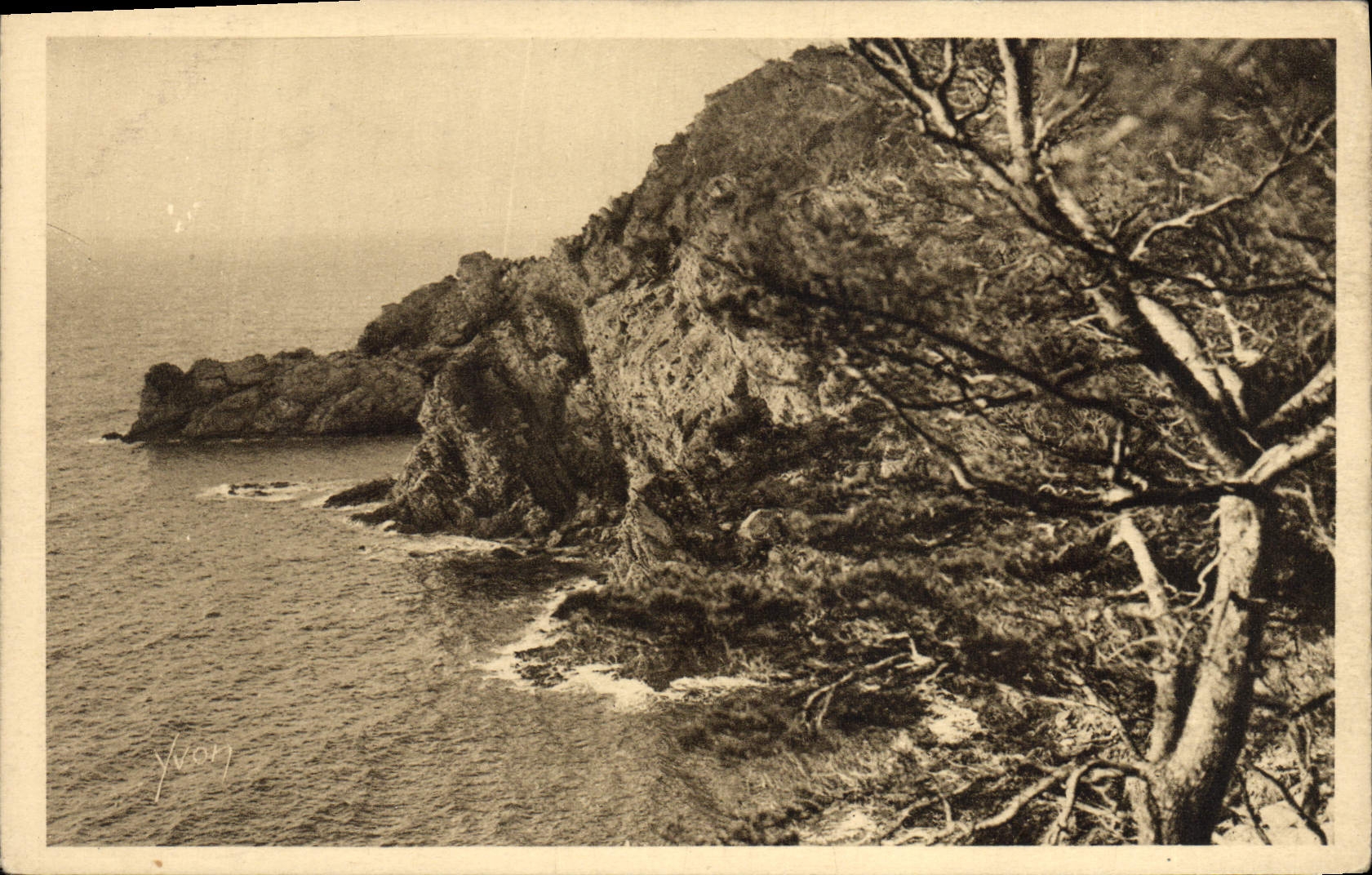 CPA Les Rochers Du Trayas