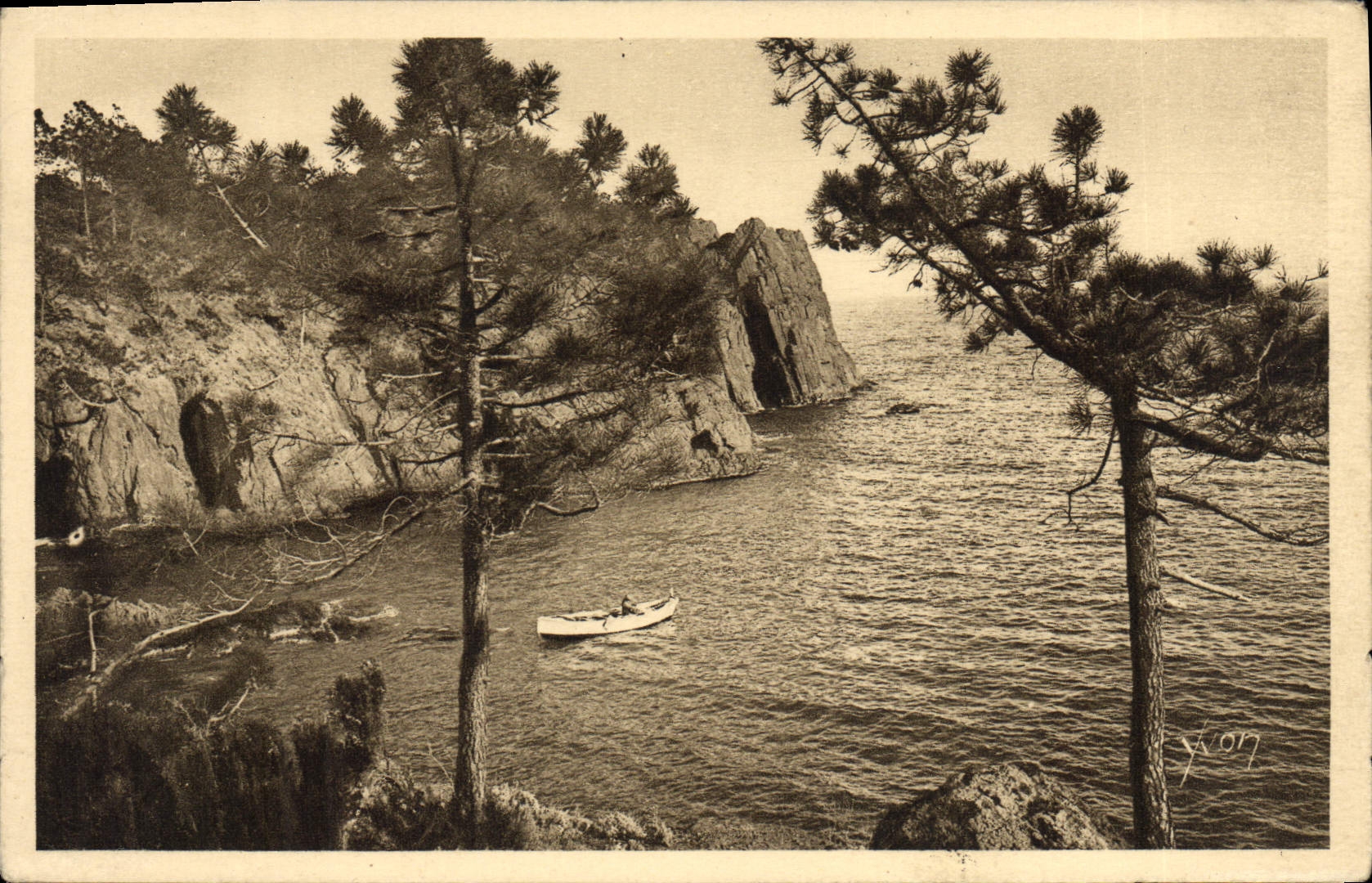 CPA Les Rochers Du Trayas