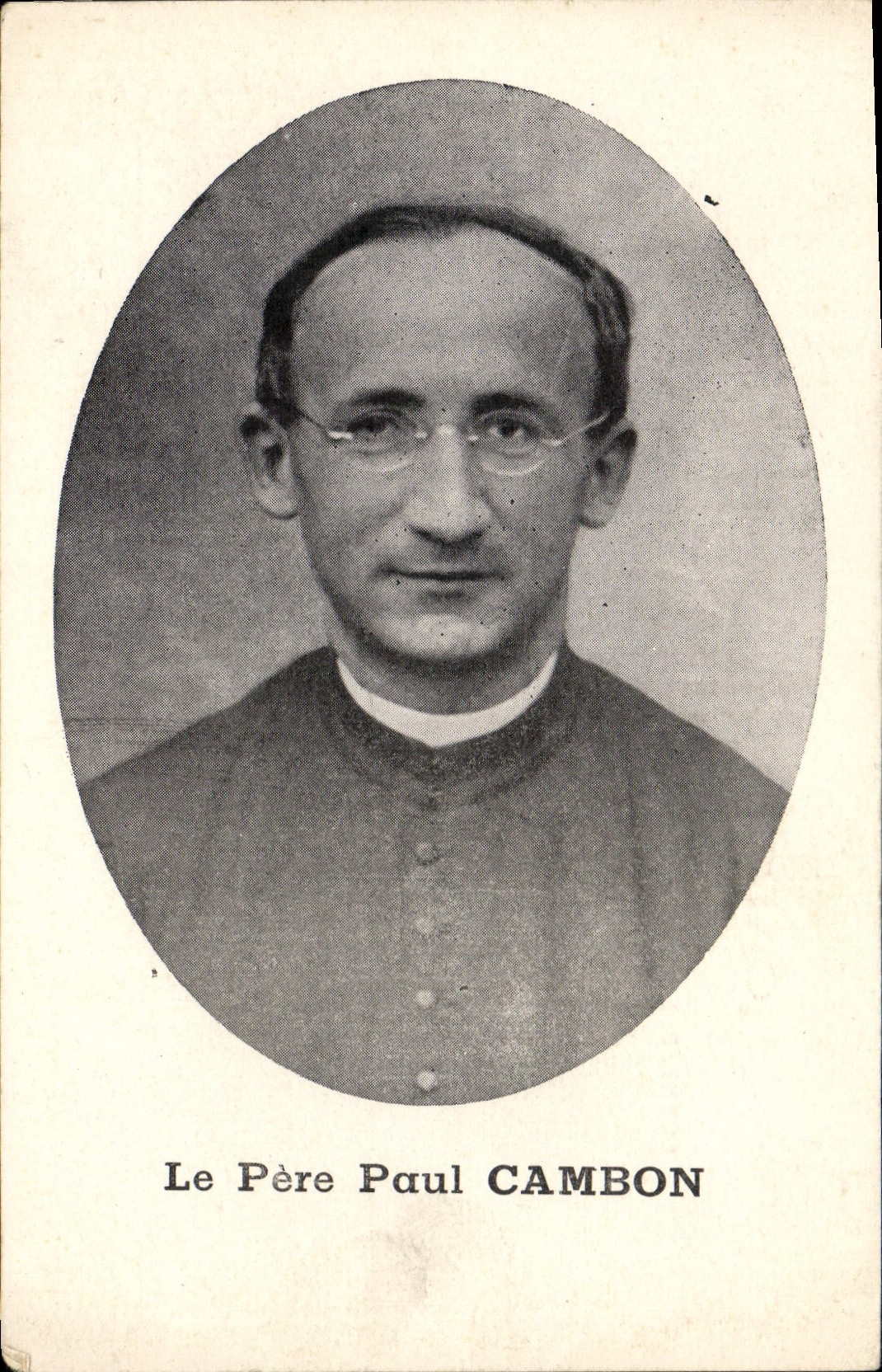 VINTAGE POSTCARD the father Paul Cambon