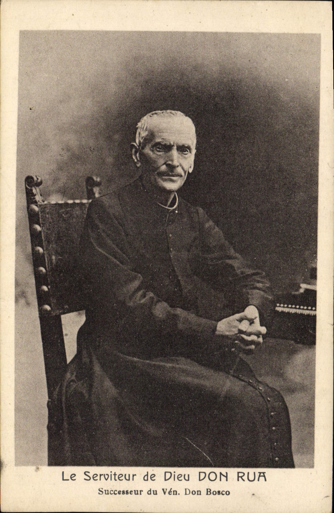 CPA Le serviteur de Dieu Don Rua seccesseur du Ven Don Bosco
