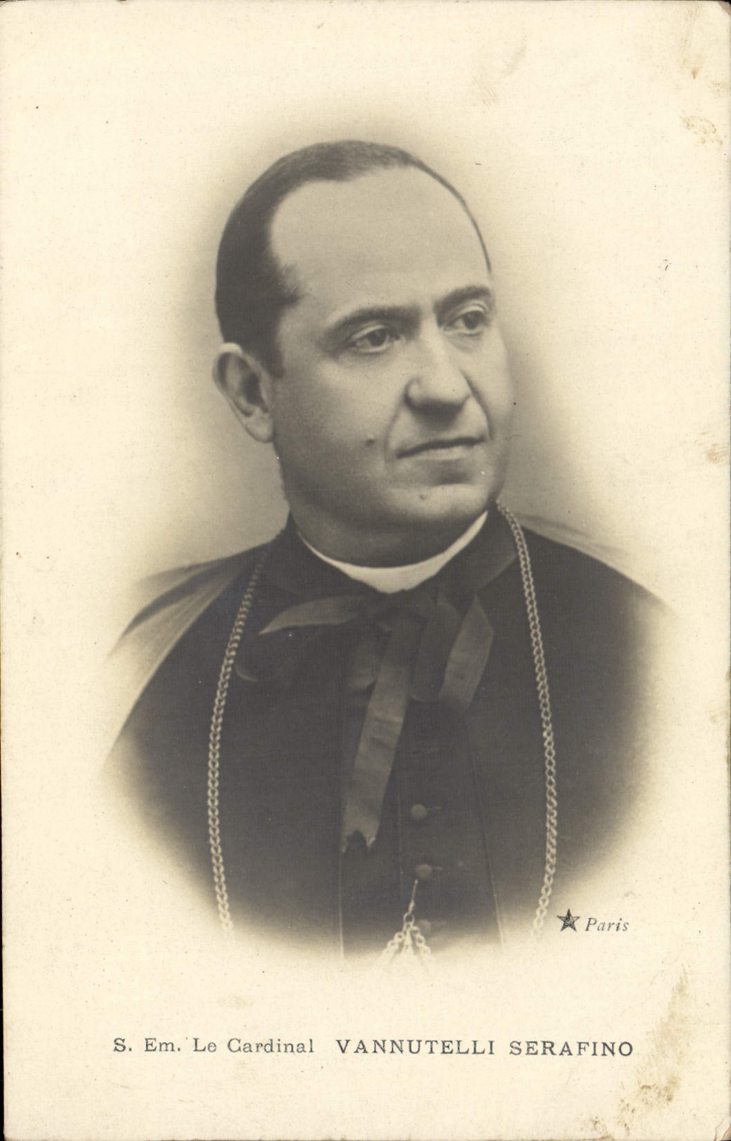 CPA S Em le cardinal Vannutelli Serafino