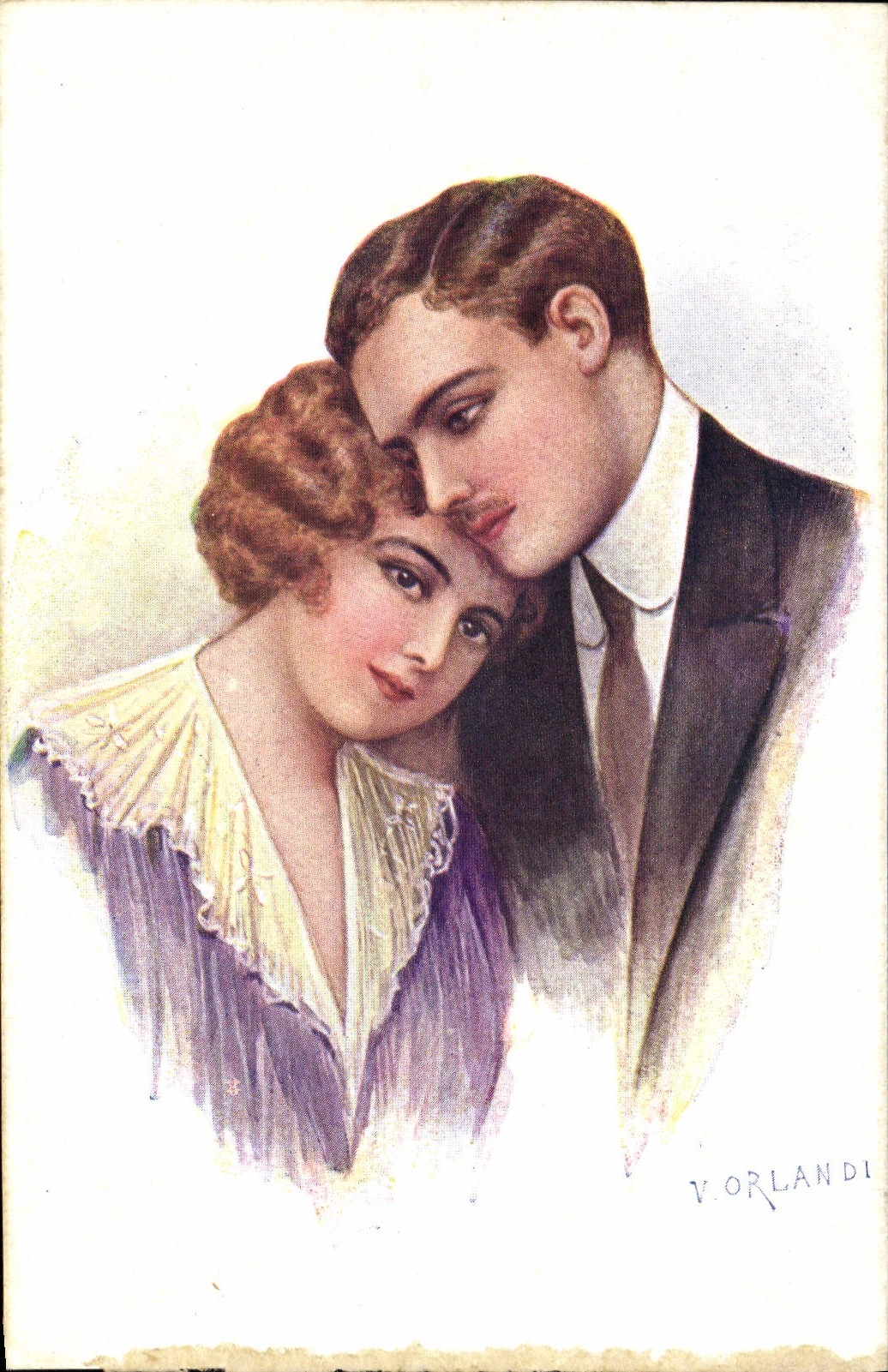 CPA Fantaisie Illustrateur Vorlandi Femme