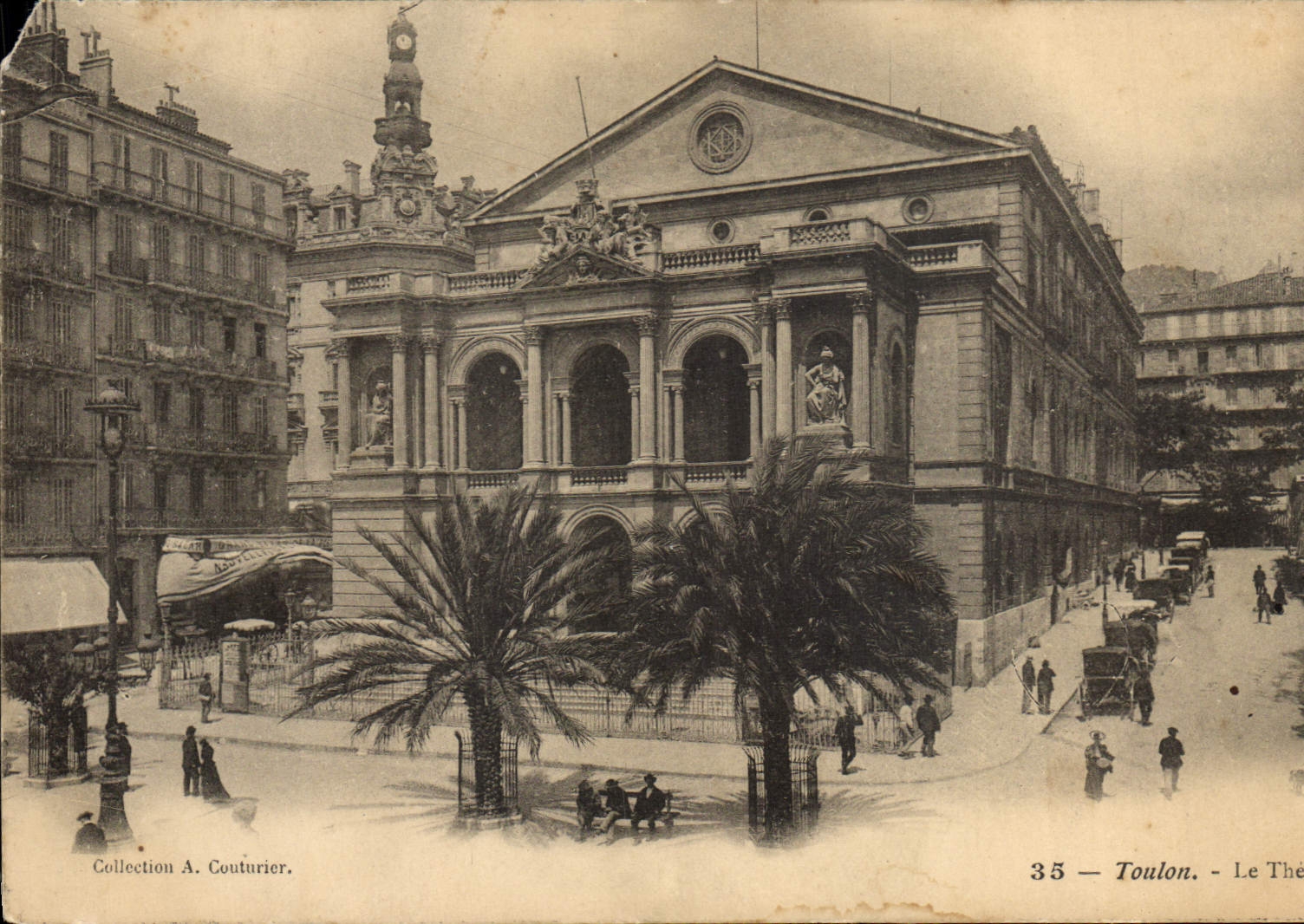 CPA Toulon Le theatre