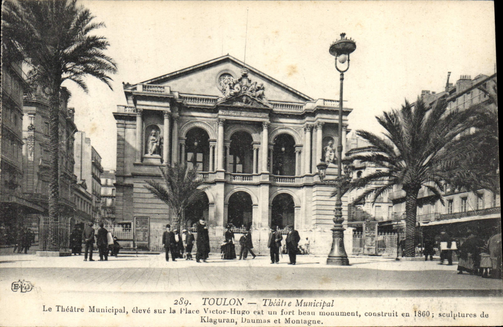 CPA Toulon Theatre municipal