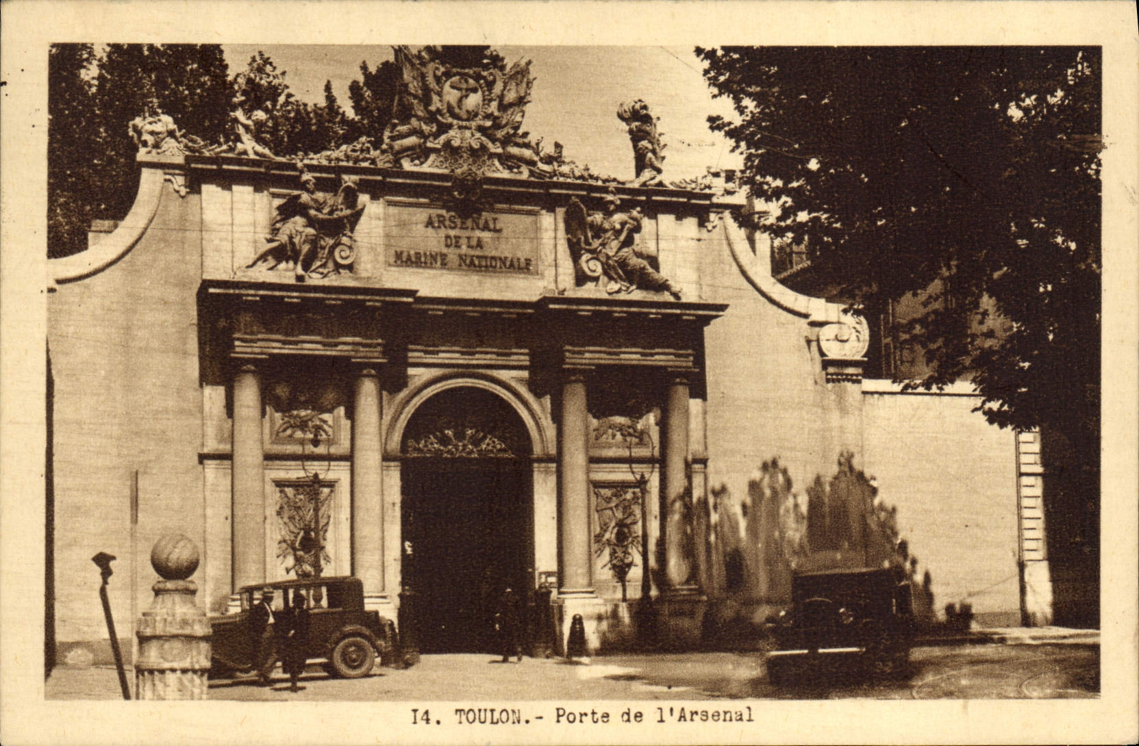 CPA Toulon Porte de l'arsenal