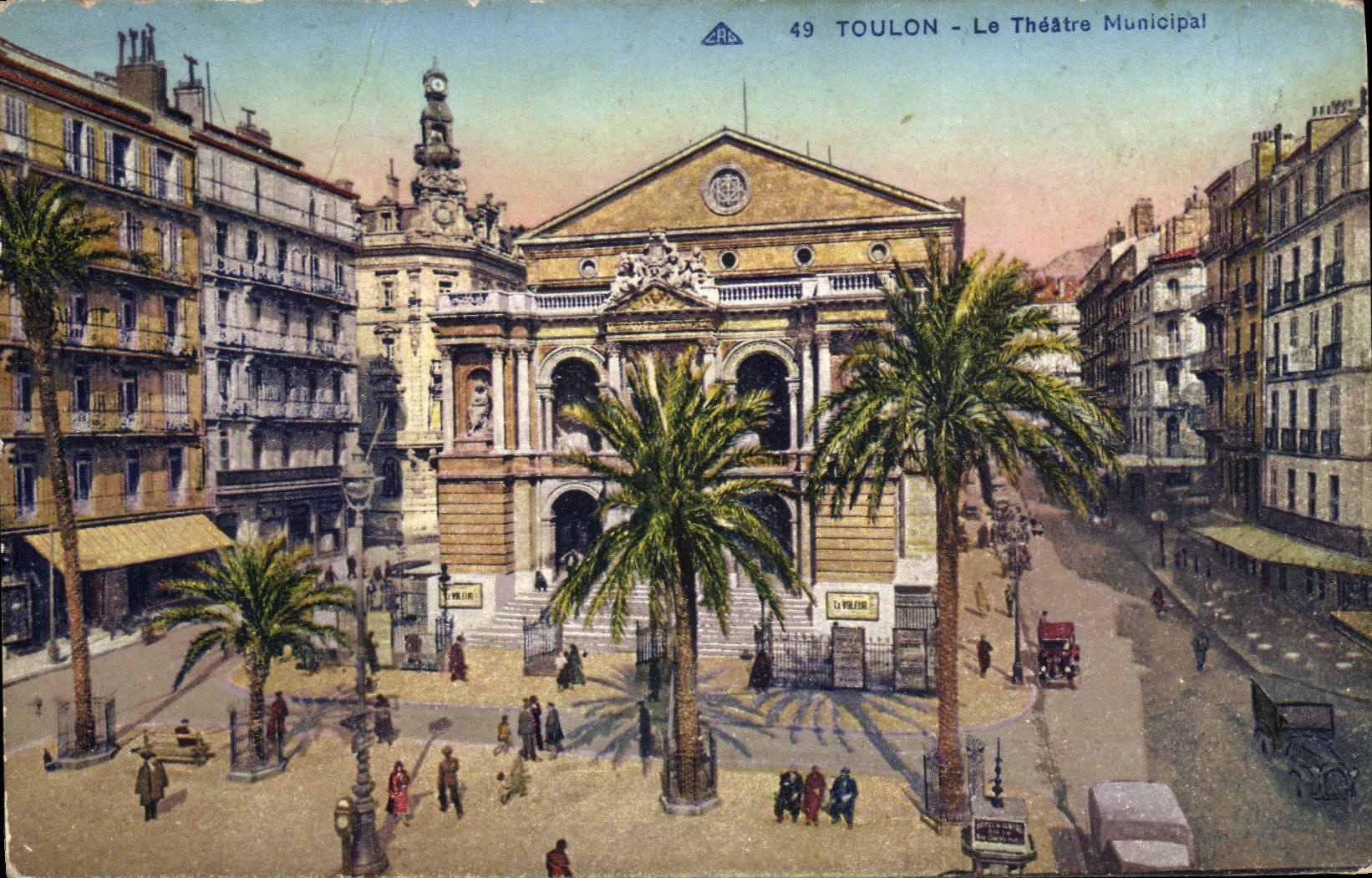 CPA Toulon Le theatre municipal