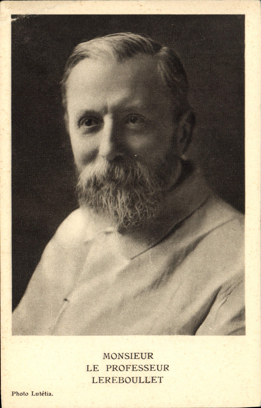 VINTAGE POSTCARD Mister Professor Lereboullet