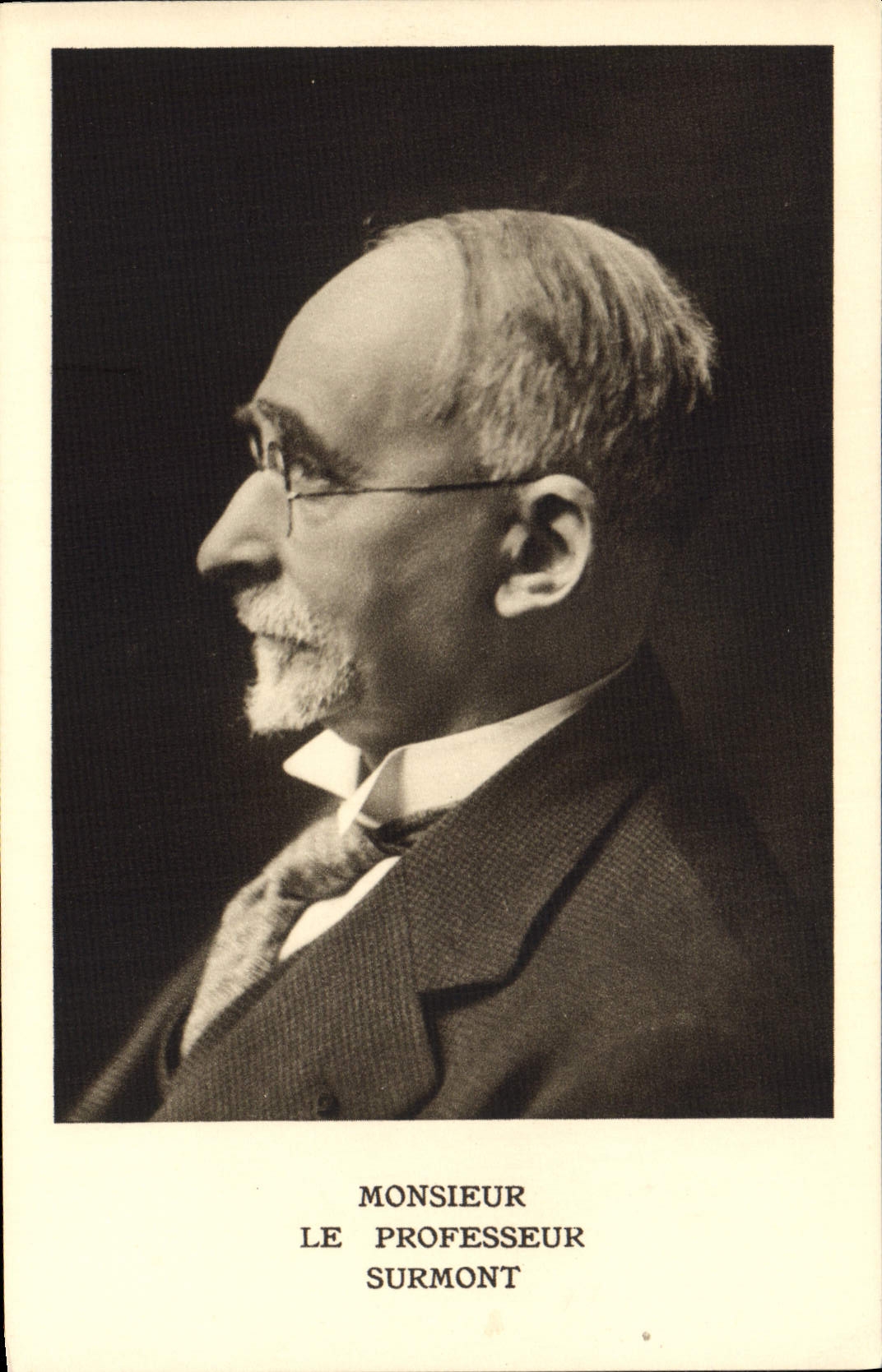 VINTAGE POSTCARD Mister Professor Surmont