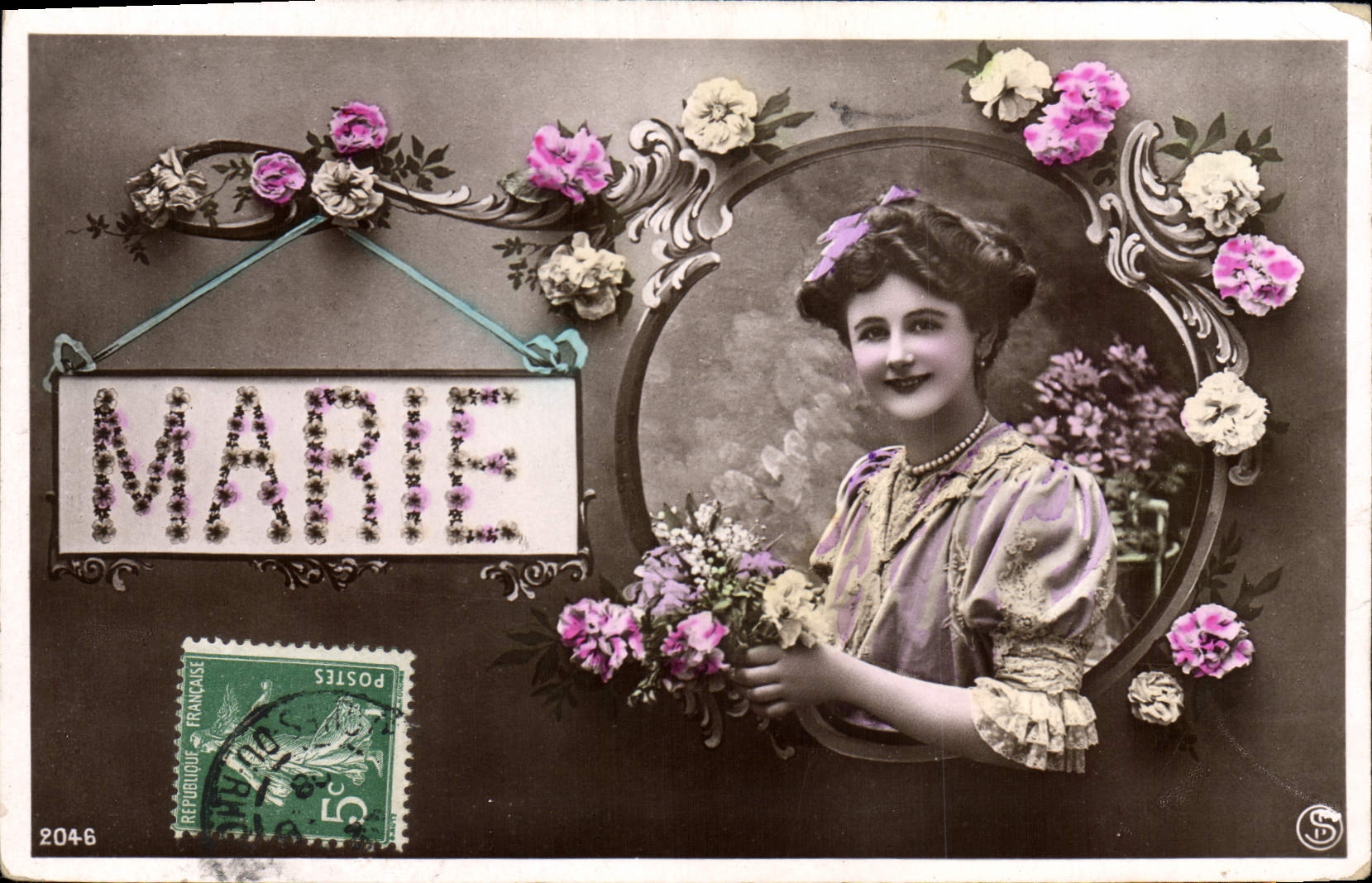 CPA Prenom Marie