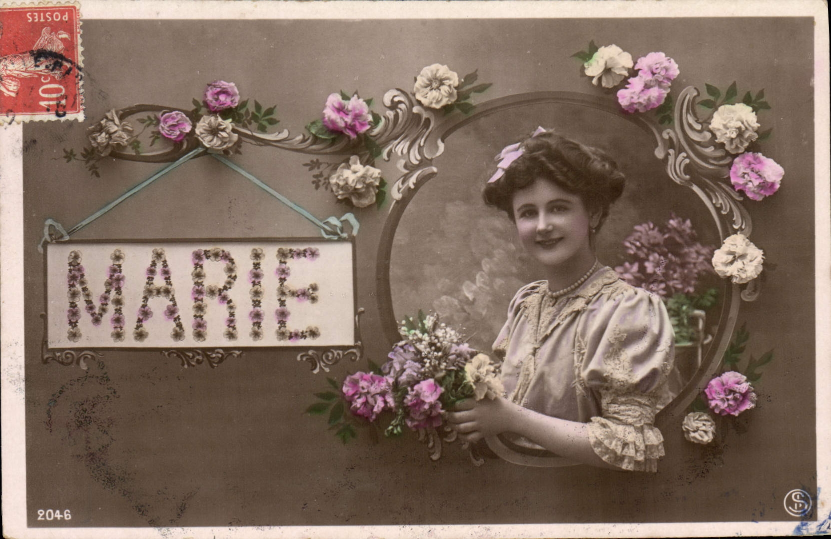 CPA Prenom Marie