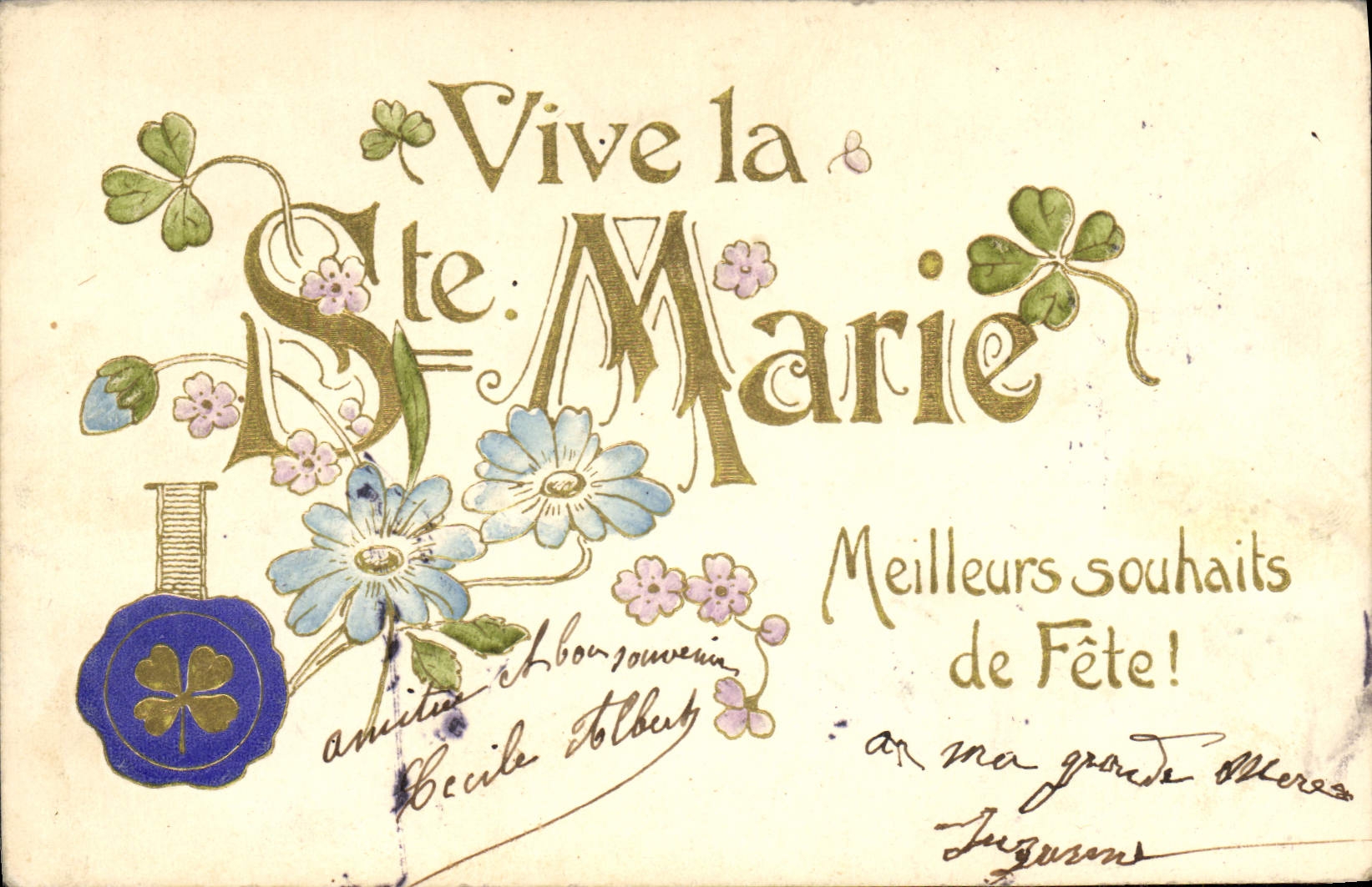 CPA Prenom Ste Marie 