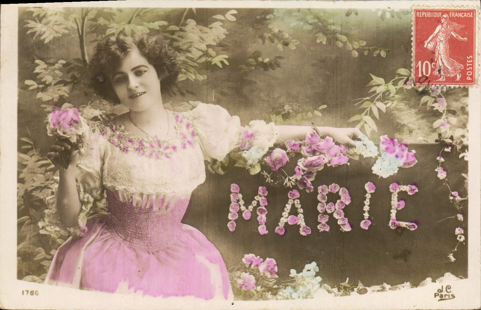 CPA Prenom Marie