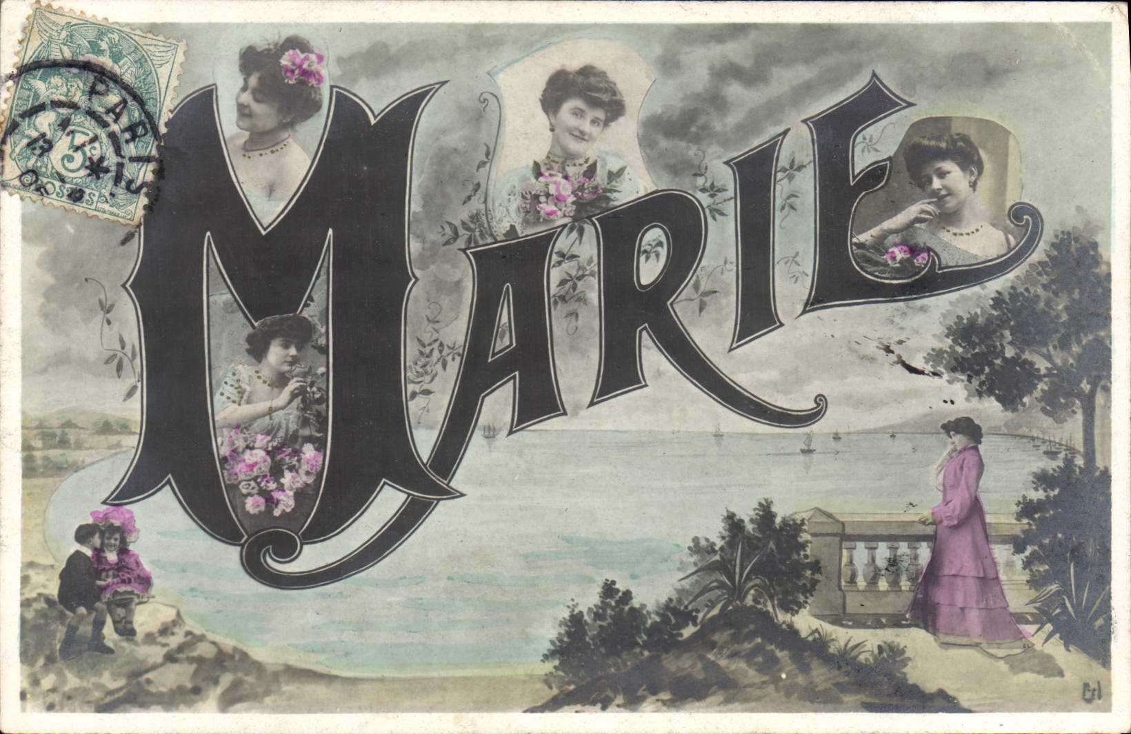 CPA Prenom Marie 