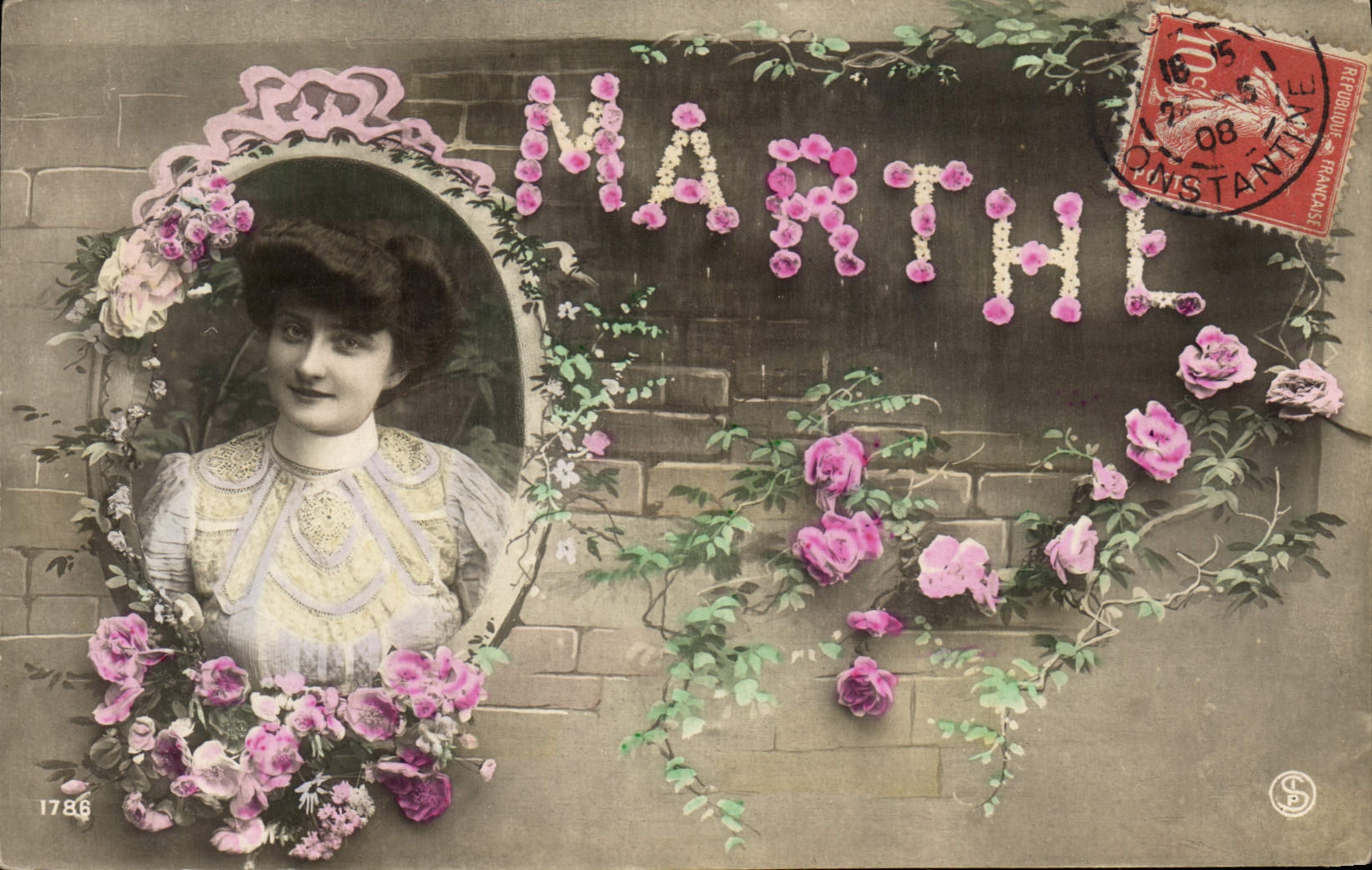 CPA Prenom Marthe