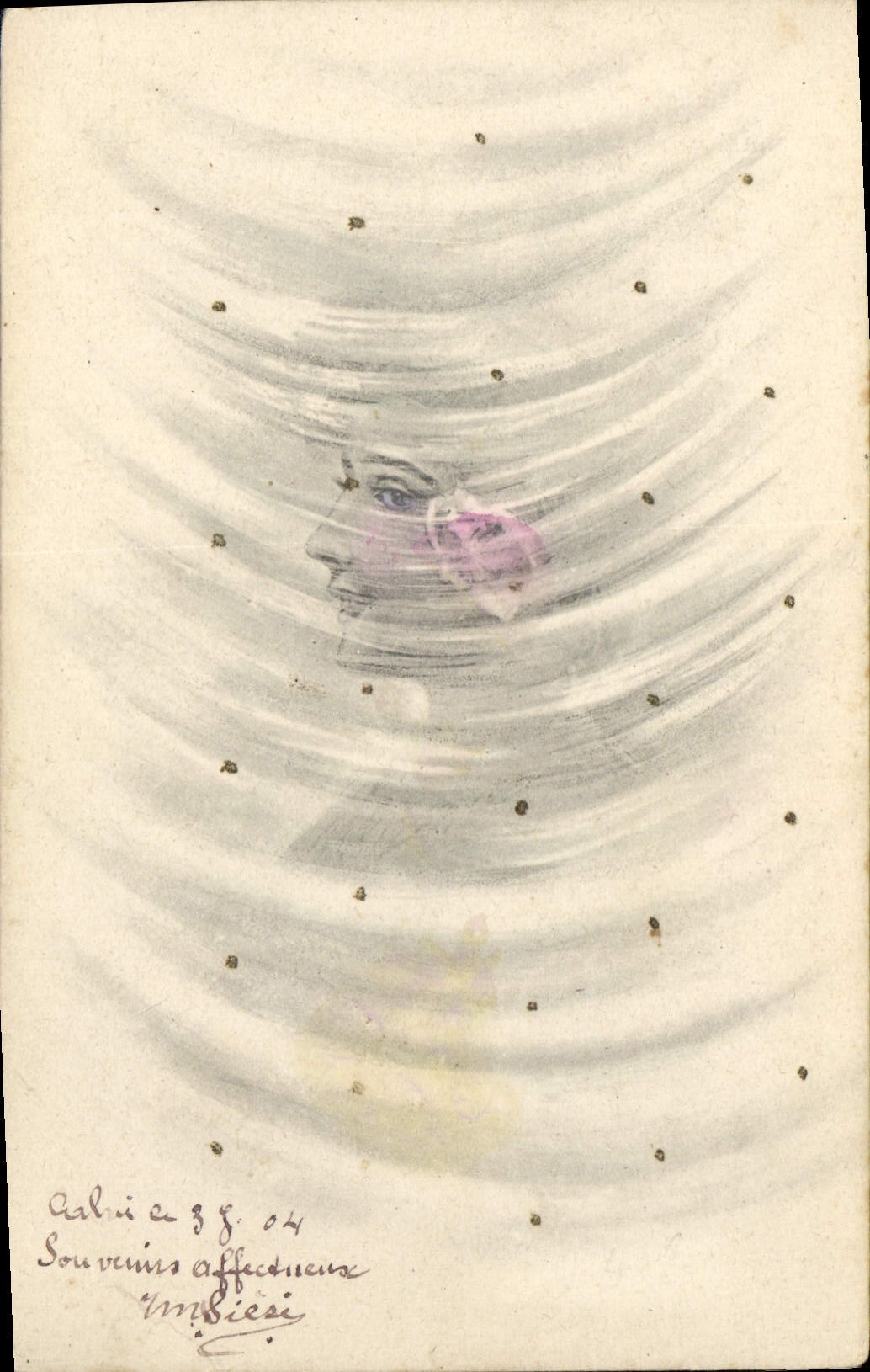 CPA Fantaisie Illustrateur Femme