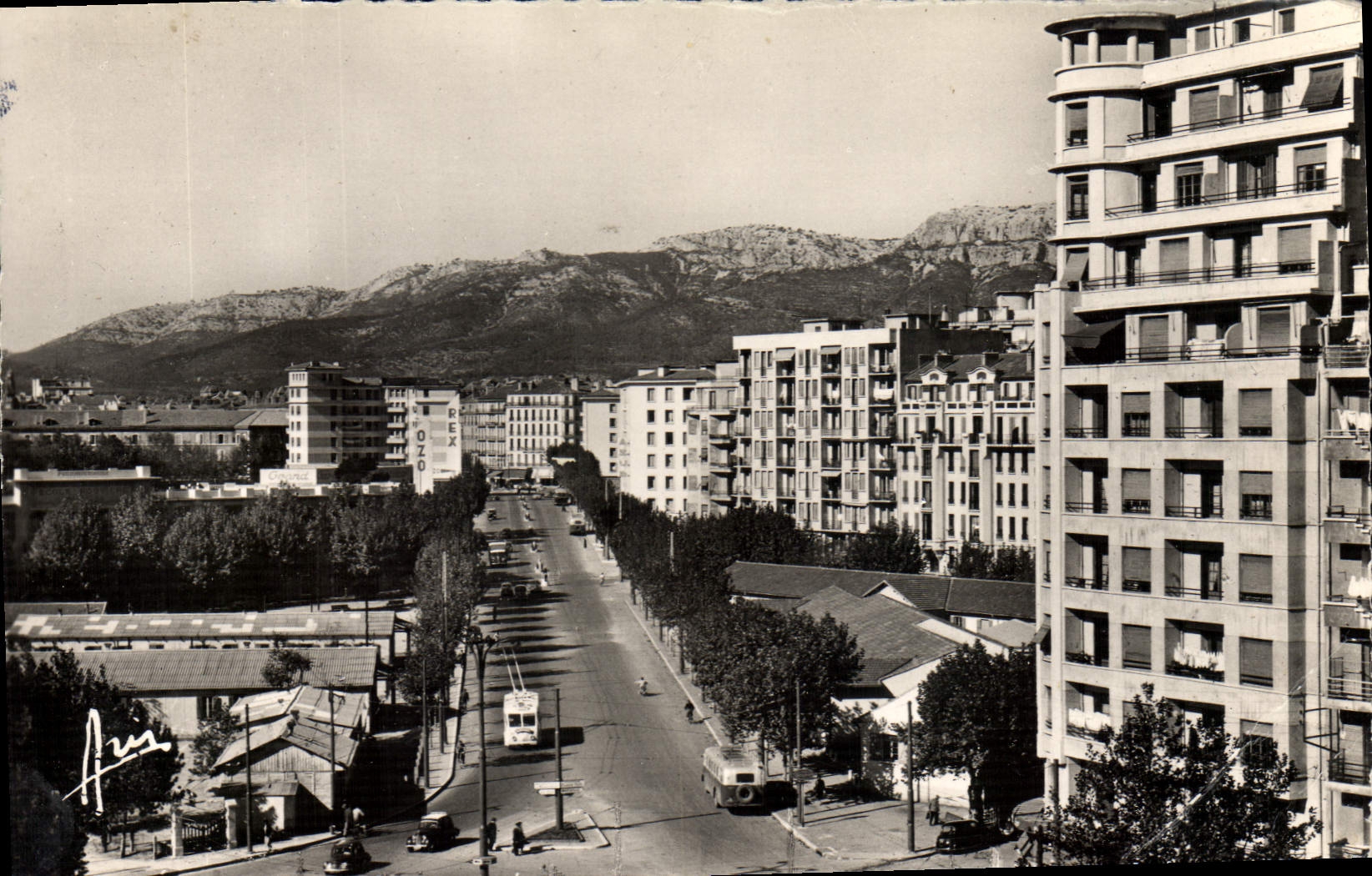 MODERN CARD Toulon the Champ de Mars