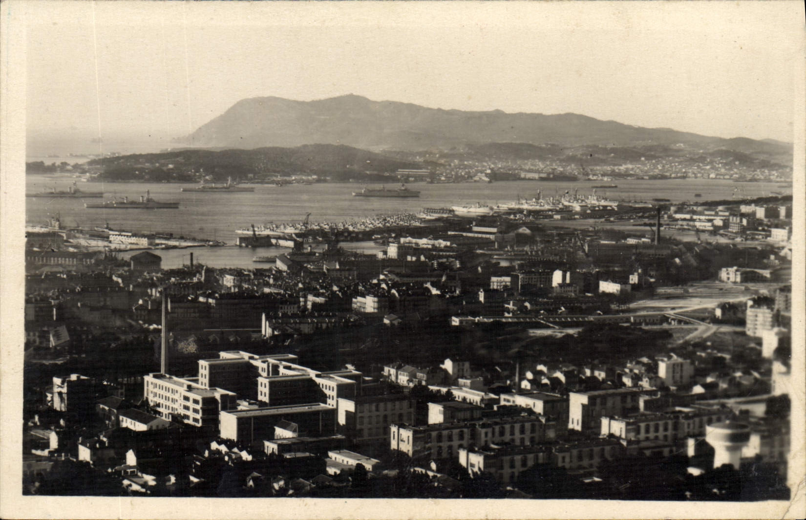 CPM Toulon Vue Panoramique