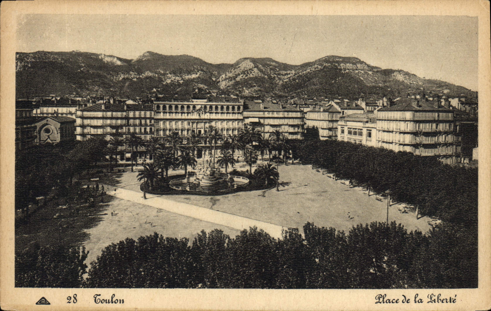 CPA Toulon Place de la Liberte